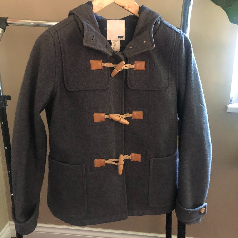 Levi's Grey Pea Coat Size Small